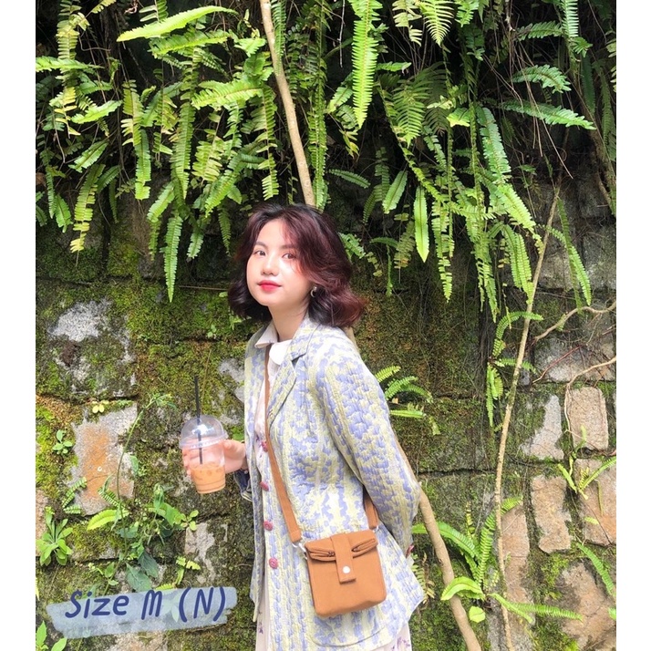 Túi pocket màu caramel