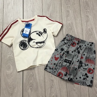 Đồ bộ cộc tay bé trai - Set bộ Adidas Mickey cho bé trai size 90-150