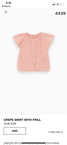 Freeship 99k TQ_Bộ đũi zara cho bé