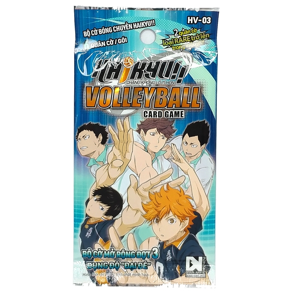 Bộ Cờ Bóng Chuyền Haikyu!! Bộ Cờ Mở Rộng Đợt 3 - Đụng Độ &quot;Đại Đế&quot; HV-03 - BRAIN NAVI