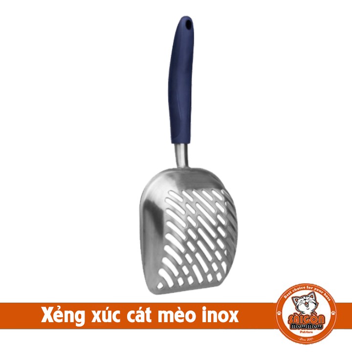 XẺNG xúc cát mèo INOX