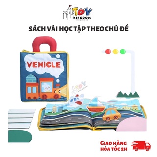 Đồ Chơi Vải Học Tập Woa Toys, Tương Tác Cùng Bé Theo Chủ Đề
