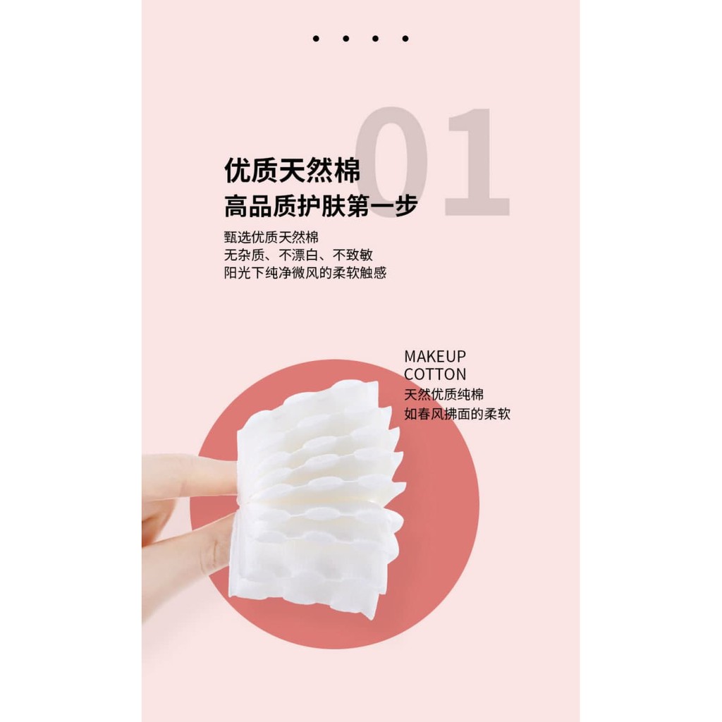 Bông Tẩy Trang Lameila Túi 222 Miếng Chính Hãng | BigBuy360 - bigbuy360.vn