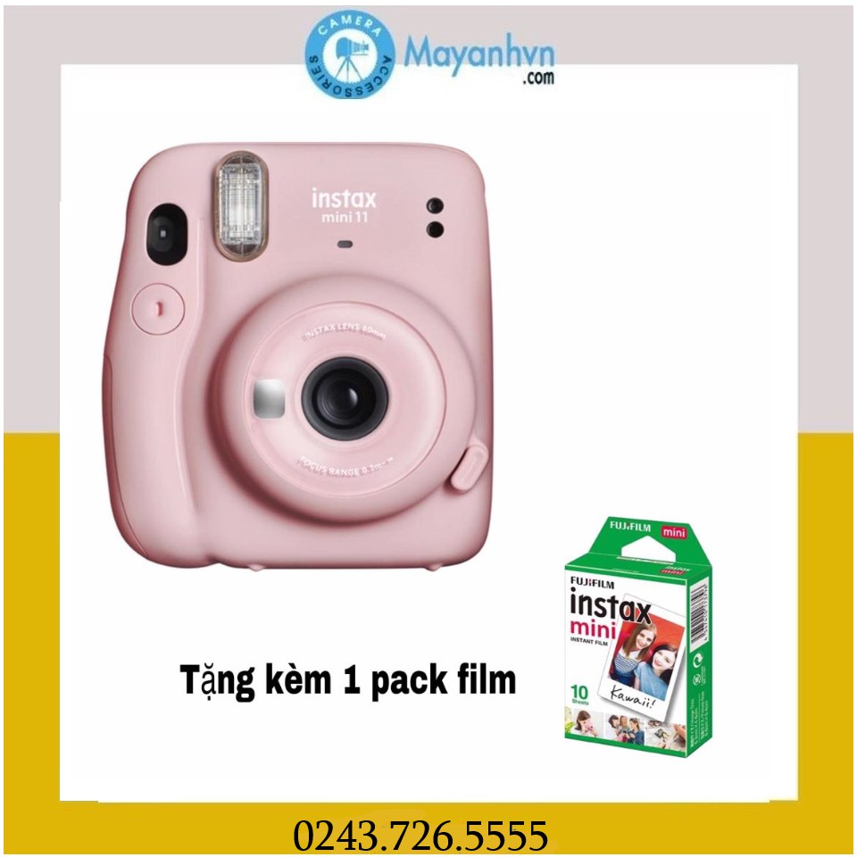 Máy ảnh lấy ngay Fujifilm Instax mini 11 các màu + 1 pack film mini 10 kiểu thanhtukz