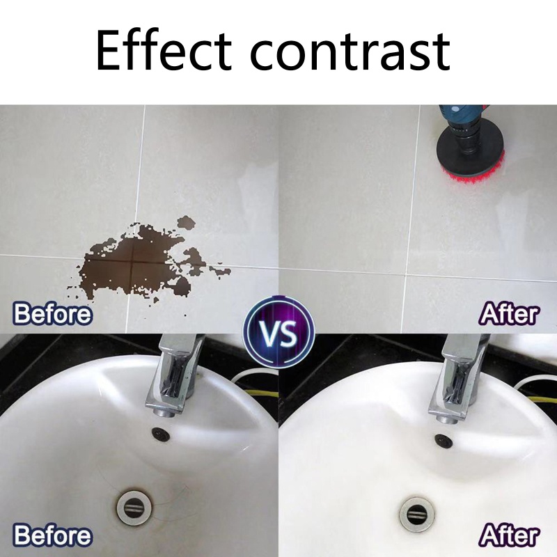 Bộ Cọ Vệ Sinh Nhà Tắm Gắn Máy Khoan Điện Tiện Dụng