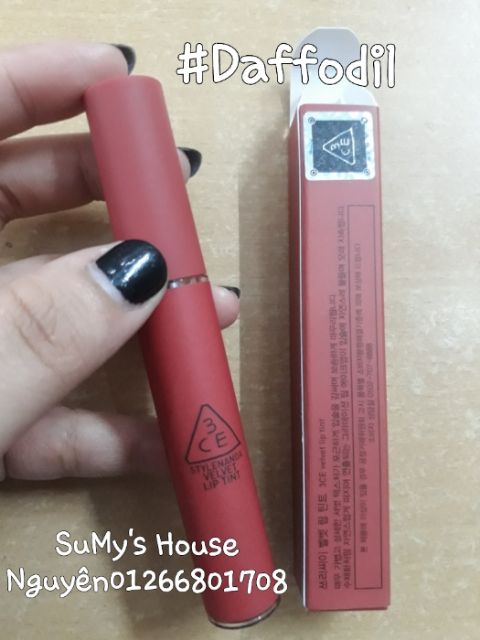 SON 3CE VELVET LIPSTICK TINT HÀN QUỐC