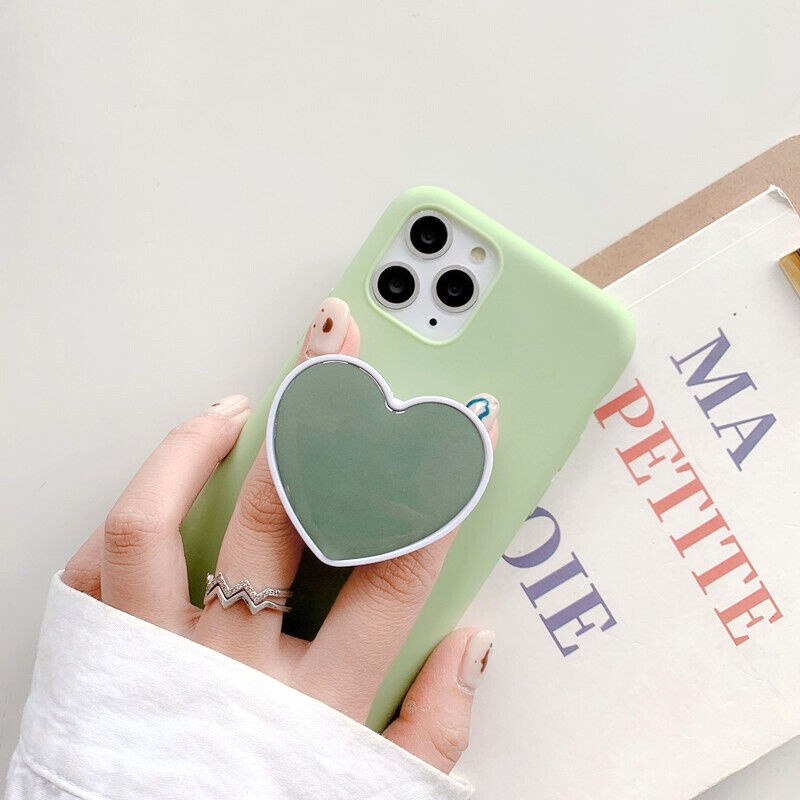 Giá Đỡ Điện Thoại Hình Trái Tim 3D Có Thể Xoay Được Tiện Dụng