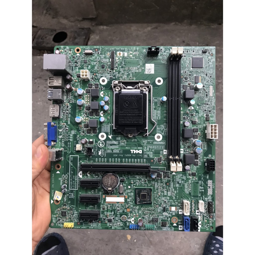 bo mạch chủ máy tính Dell OptiPlex 3020 MT 2 khe ram ddr3 socket 1150