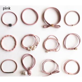 12 Dây Cột Tóc Kiểu Dáng Hàn Quốc