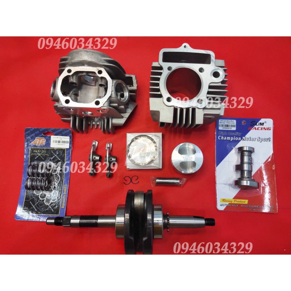 bộ đầu lòng 54 cánh gió thằng 49cm3 đi cam Sum 7li5 full bộ như hình