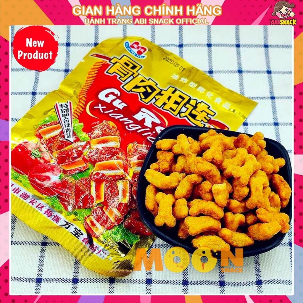 1 gói Snack bim bim hình xương tẩm ngũ vị hương gói 26g- ăn vặt trung hoa gây nghiện ngon