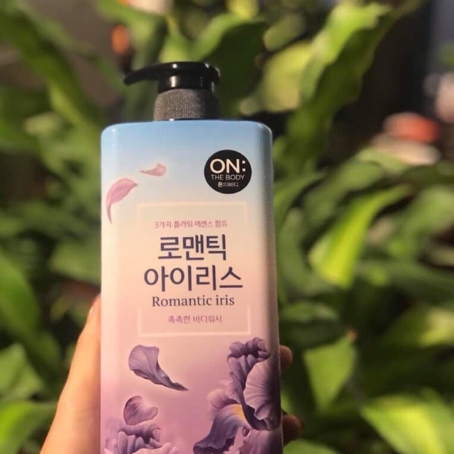 Sữa tắm on the body