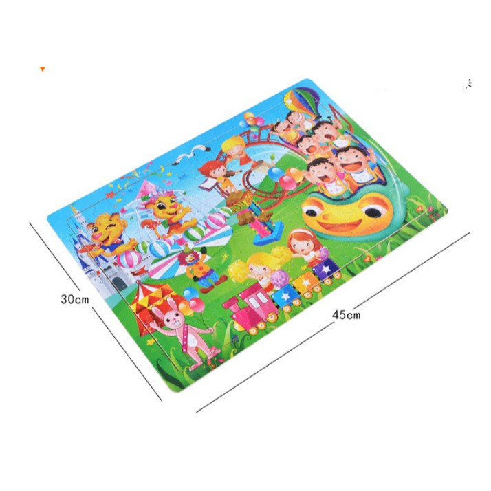 Tranh Ghép Hình 200 MẢNH-Đồ Chơi Tranh Ghép Hình Gỗ Puzzle - Bộ Ghép Hình - Tranh Xếp Hình