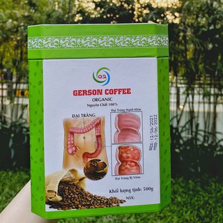 (Bao Bì Mới) CÀ PHÊ NÂU- CÀ PHÊ HỮU CƠ THẢI ĐỘC ĐẠI TRÀNG (DẠNG Xay)