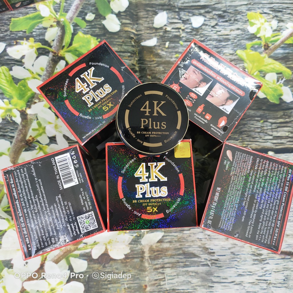 Kem chống nắng [Thái Lan] 4k plus 5x bb cream | BigBuy360 - bigbuy360.vn