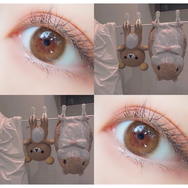 Kính áp tròng Chu Chu Brown