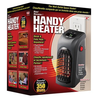 Máy sưởi ấm có chế độ hẹn giờ Handy Heater cao cấp,Quạt sưởi ấm mini tiết kiệm điện Handy Hearter 400W