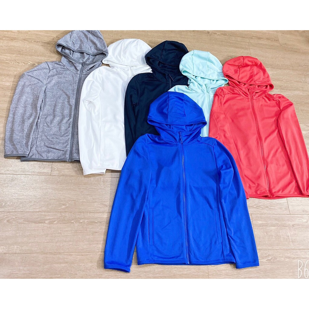 Áo chống nắng Uniqlo xanh đậm