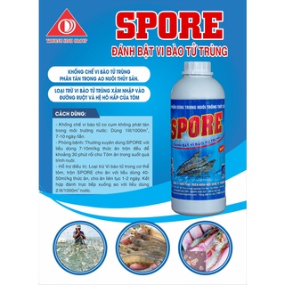 Vi Bào Tử Trùng, Khống chế vi bào tử trùng - Thuốc thủy sản SPORE