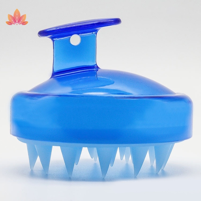 [Hàng mới về] Bàn chải gội đầu mát xa da đầu bằng silicon tiện lợi