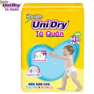 Tã quần uni dry cực đại m42, l38, xl34, xxl30