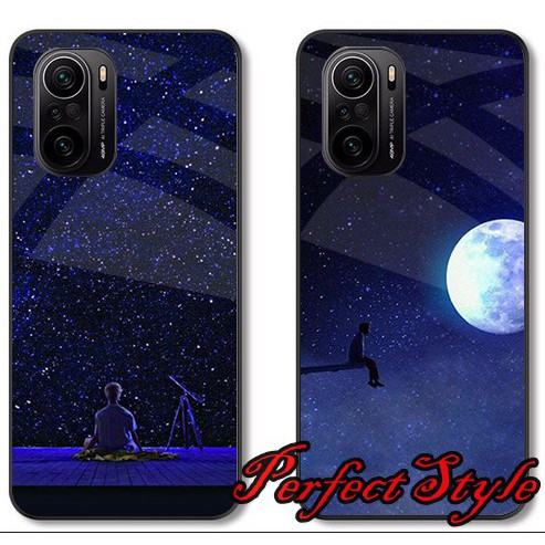 Ốp lưng họa tiết thiên nhiên phủ bóng Redmi K40 gaming K40 pro Xiaomi redmi 10 note 10 note 10 pro Mi 11 lite