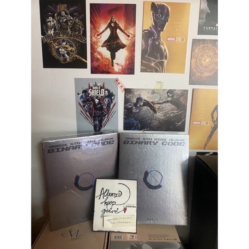 Oneus 5th mini album Binary Code NGUYÊN SEAL, được chọn ver.