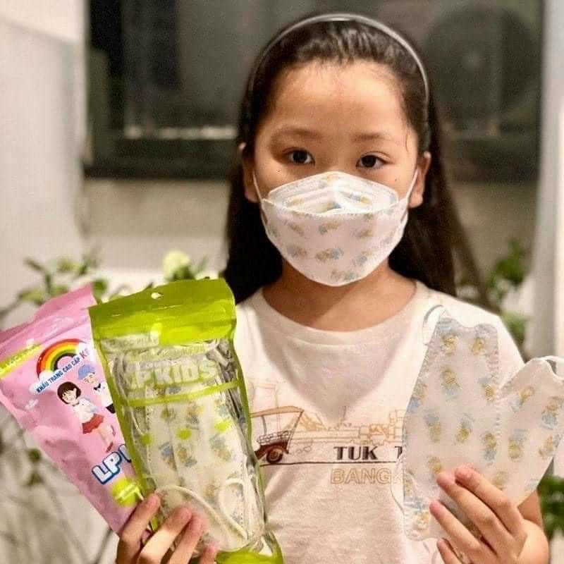 [HÀNG CÓ SẴN] Khẩu Trang Y Tế Trẻ Em KF94 trẻ em Lộc Phát [LP Kids] Kháng Khuẩn Cho Bé Từ 3 Đến 12 Tuổi