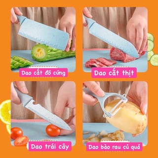 bộ dao keo thớt 7 món