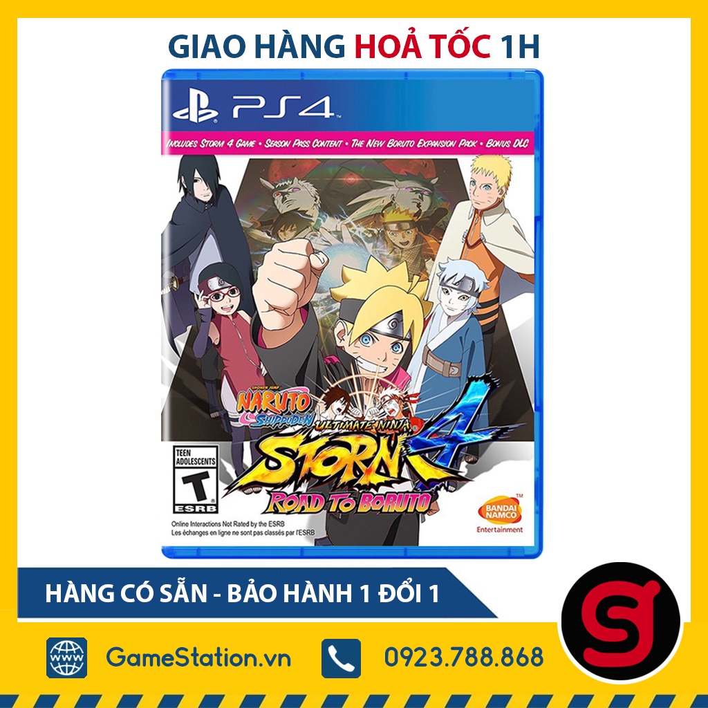 Đĩa Game PS4: Naruto Shippuden: Ultimate Ninja Storm 4 Road to Boruto