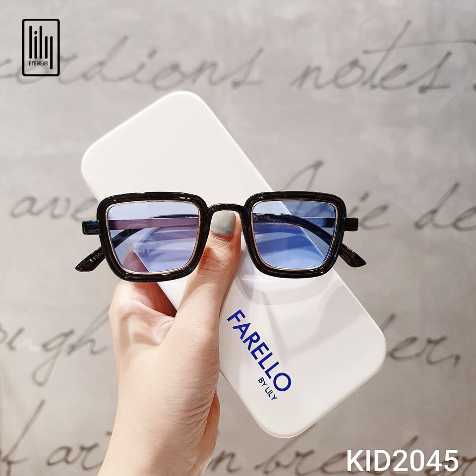 Kính mắt cho bé trai bé gái từ 1-7 tuổi Lilyeyewear, chất liệu bền đẹp, màu sắc đa dạng - KID 2045