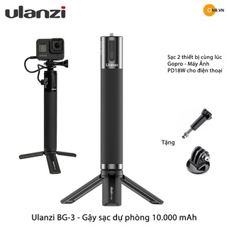 Ulanzi BG-3 Gậy sạc dự phòng cho Gopro - Pocket 2 - Máy ảnh - Điện thoại - 10000mAh