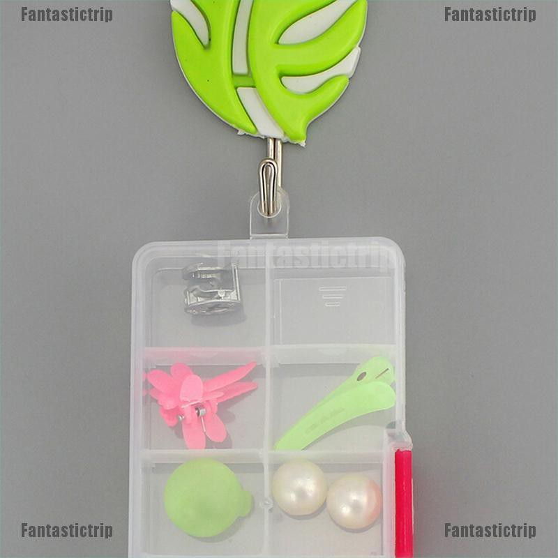 Hộp Nhựa 10 Ngăn Đựng Trang Sức Có Thể Điều Chỉnh