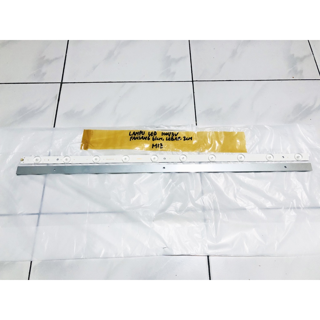 Đèn LED Chiếu Sáng 10K 3V 61cm 32 inch 10 Nút Lồi 3V 610mm Bằng Nhôm PCB