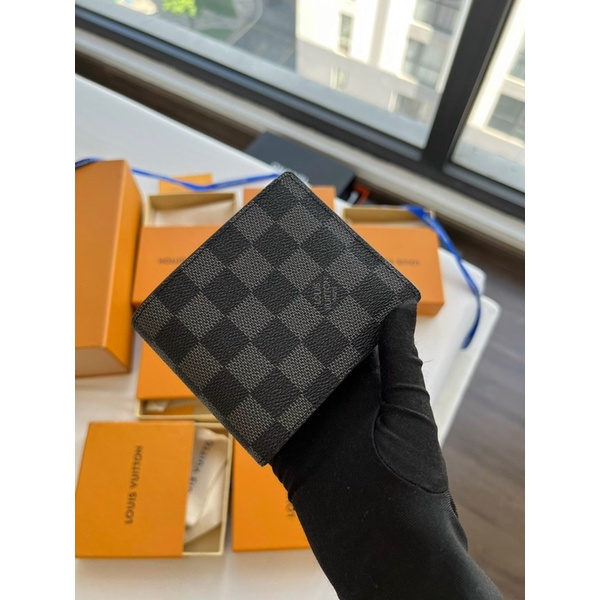 Ví Nam LV Size 11.5cm Super Fullbox túi vải bill