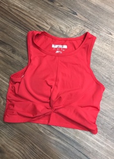 Croptop F21 xoắn bụng