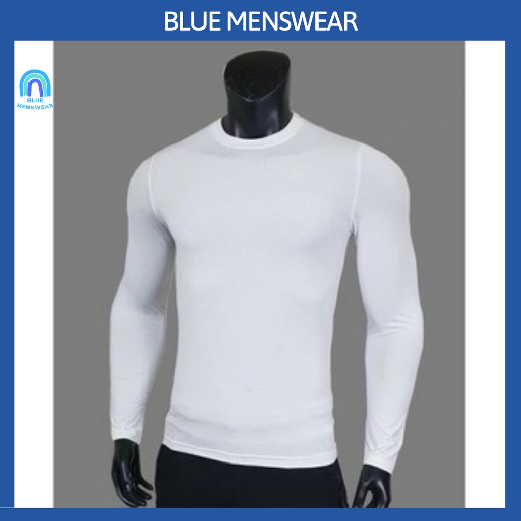 Áo Giữ Nhiệt Nam thể thao đẹp dài tay cao cấp AT28 - BLUE MENSWEAR | BigBuy360 - bigbuy360.vn