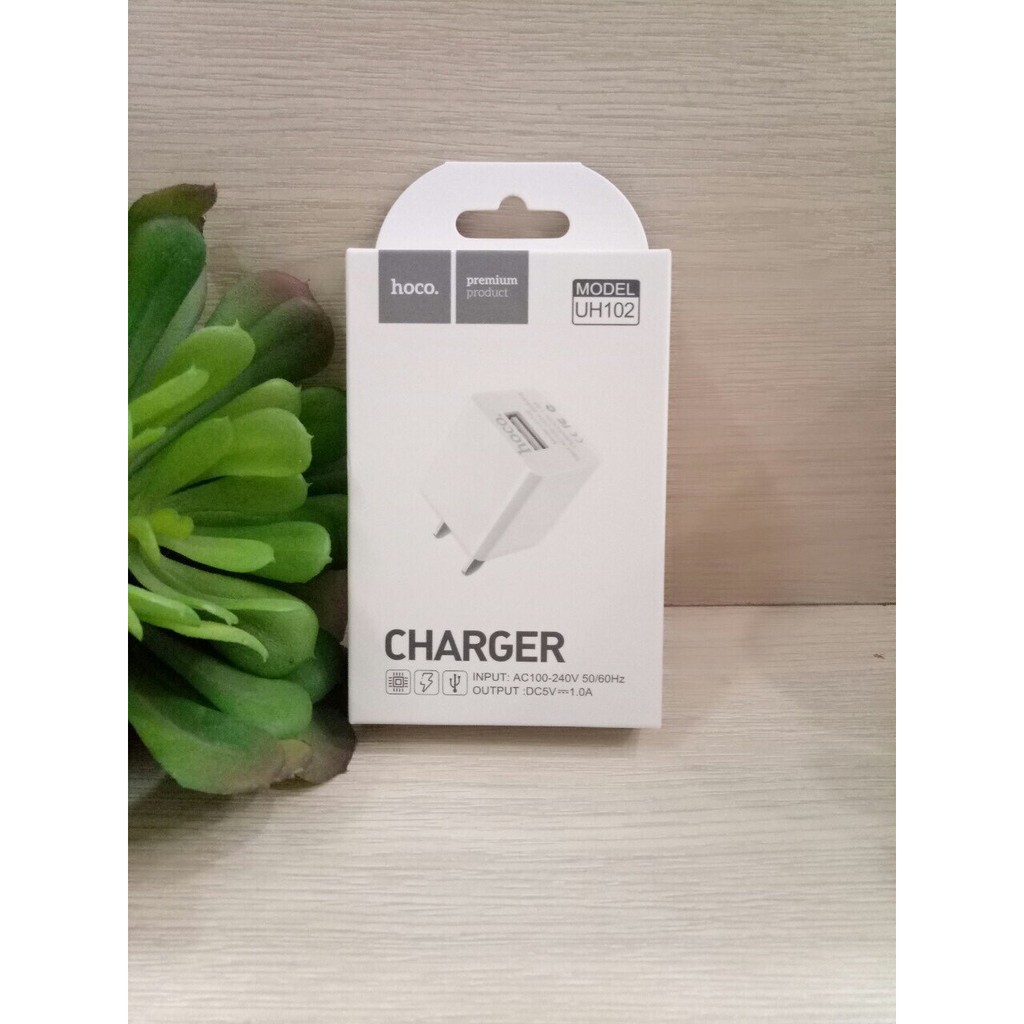 Củ Sạc Chính Hãng Hoco UH102 cho Điện Thoại iPhone, Samsung,Xiaomi