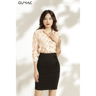 Áo sơ mi lập thể GUMAC A10949_CAM