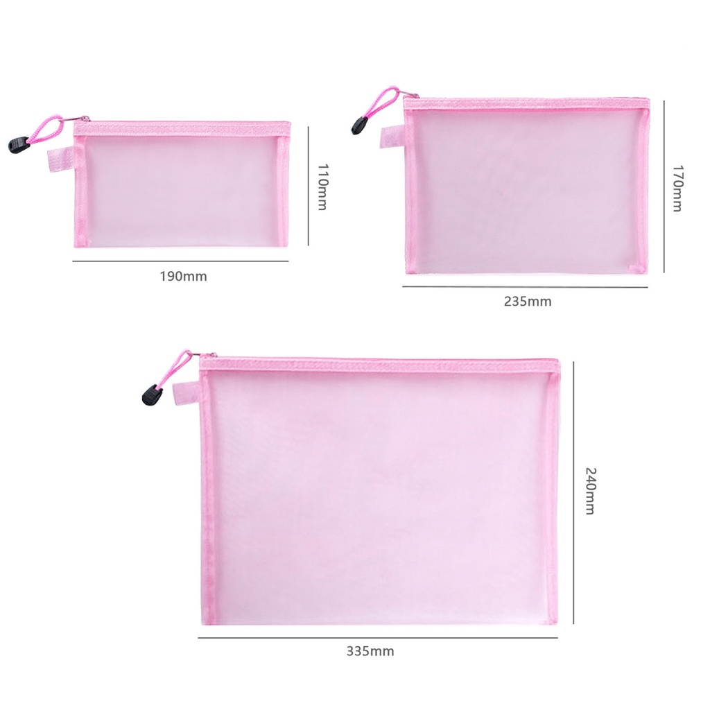 Túi Lưới Đựng Tài Liệu Khổ A4 / A5 / A6 Tiện Lợi