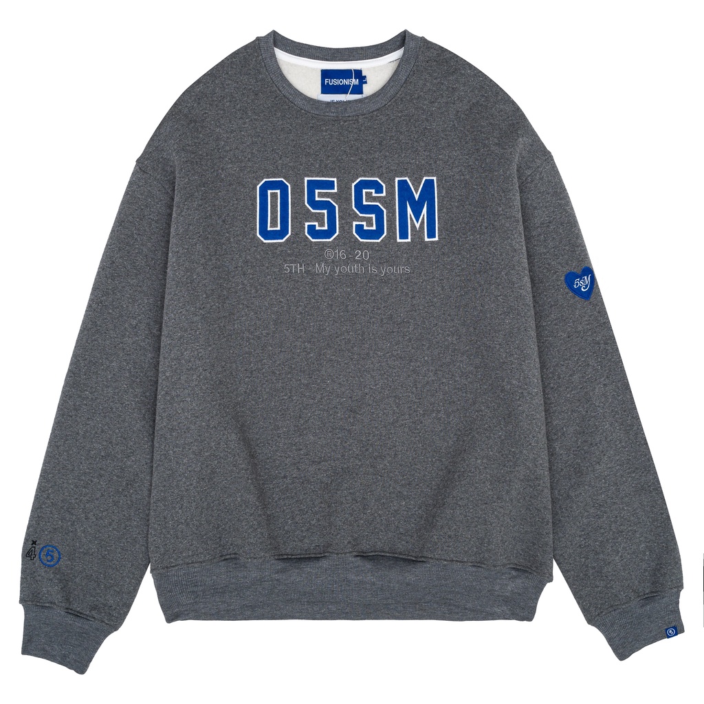 Áo Sweater Thêu Logo 05SM Fusionism - Nhiều Màu - Unisex - Form Oversize