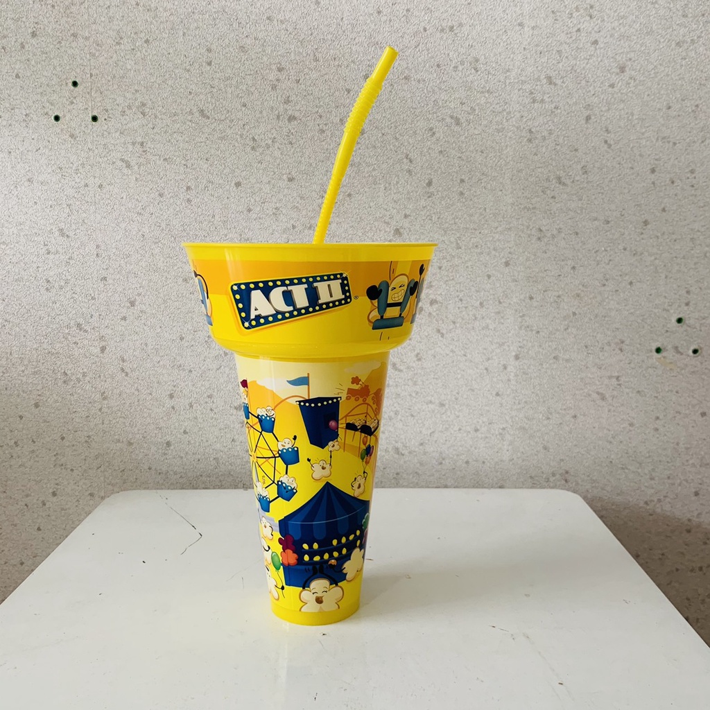 Cốc nhựa 1000ml đựng thức uống và đồ ăn