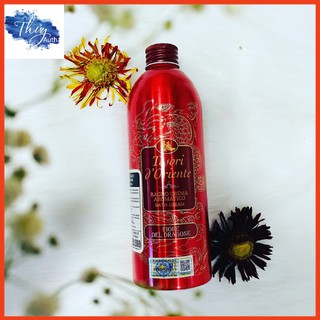 Sữa Tắm  Nước Hoa Ý Hương Hoa Thanh Long Chai Màu Đỏ Tesori D'Oriente Italia