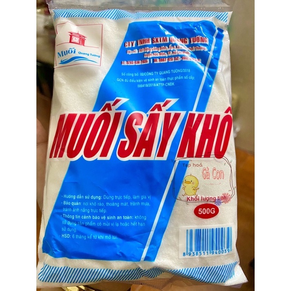 Muối sấy khô 500g