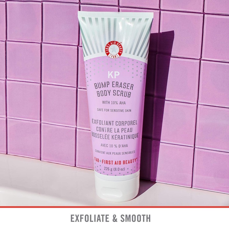 Tẩy da chết cơ thể FIRST AID BEAUTY KP Bump Eraser Body Scrub with 10% AHA