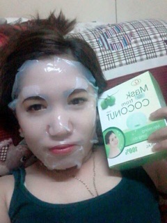 Mặt Nạ nước dừa tươi 100% (bến tre)