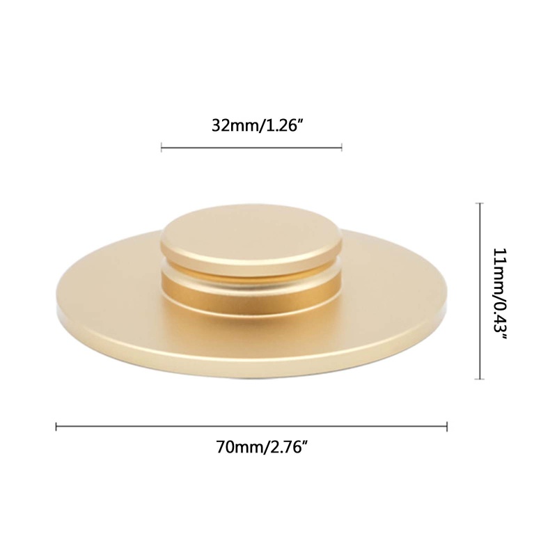 Kẹp Cân Bằng Đĩa Hợp Kim Nhôm Cho CDM4 CDM9 CDM12 LP Vinyl