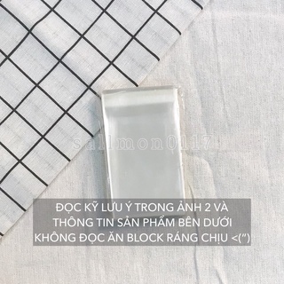 LẺ Sleeve MeeT 7.3x10cm dày đựng card ảnh bọc bảo vệ thẻ bài size lớn