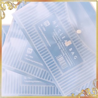 Túi clear bag/ Túi khuy bấm/ túi đựng tài liệu khổ A4