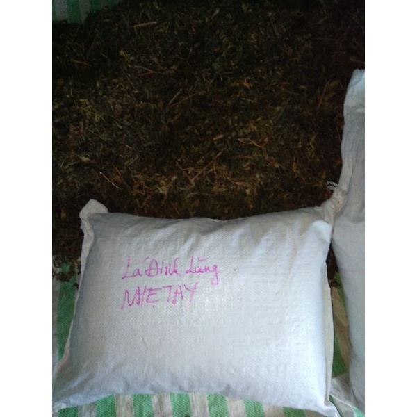 Lá đinh lăng phơi nắng khô 500g 35k l miền tây shop
